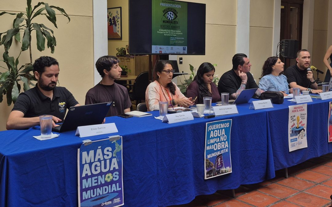 “La realización de un evento deportivo no puede pasar por encima de las personas y sus derechos humanos” María González (IMDEC): presentan el Observatorio Mundialista de Derechos Humanos