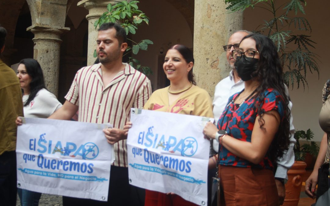 “Agua para la vida, no para el negocio”