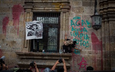 “Con el agua no”